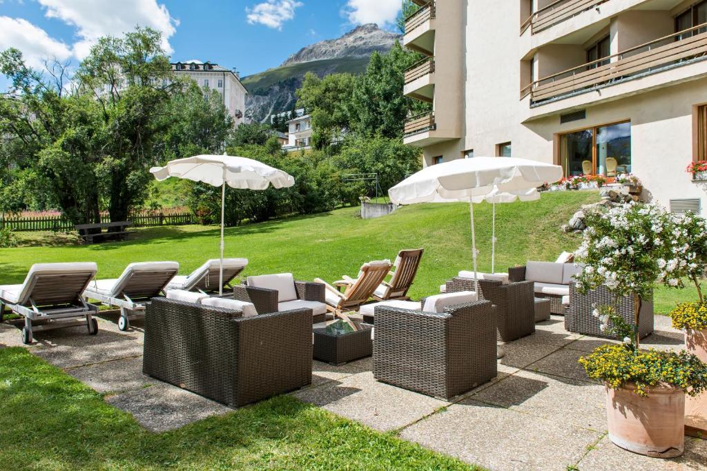 Quadratscha Alpenhotel Samedan Exteriér fotografie